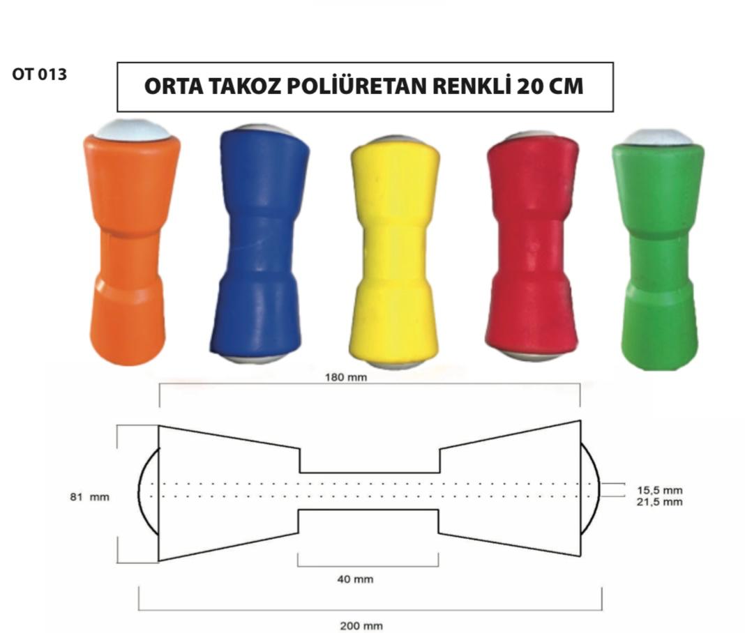 POLİÜRETAN ORTA MAKARA 20 CM